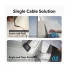 Vention CBMBJ USB Male to Female 5 Meter Black Extension Cable #CBMBJ