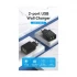 Vention FBAB0-EU 2-Port USB 18W Wall Charger Price in Bangladesh