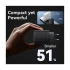 Vention FERB0-EU 3-Port USB & Dual USB-C 65W GaN Black Charger / Charging Adapter #FERB0-EU (2 Pin, EU)