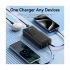 Vention FHPB0 Dual Cable 20000mAh Black 22.5W Power Bank with Digital Display #FHPB0