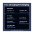 Vention FHPW0 Dual Cable 20000mAh White 22.5W Power Bank with Digital Display #FHPW0