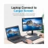 Vention HBOB0 DisplayPort Male to HDMI Female Black Converter # HBOB0
