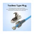 Vention IDIH0 Cat 6A FTP Gray Toolless RJ45 Modular Plug #IDIH0
