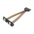 Vention KDBBB Sata 15-pin Male to Dual Female Cable / Converter / HUB