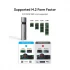 Vention KPFH0 M.2 NGFF 5Gbps SATA Gray SSD Enclosure #KPFH0