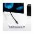 Vention VAS-A13-B150 USB Male to Female, 1.5 Meter, Black Extension Cable # VAS-A13-B150