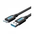 Vention USB Male to Micro B Male, Black 2 Meter HDD Cable # COPBH