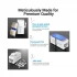 Vention VDD-B11-W Cat 5E UTP White Keystone Jack Coupler #VDD-B11-W (10 Pcs)