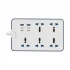 Wiwu 3 Pin 5 Port Power Strip