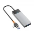 Wiwu Linker USB & Type-C Male to Tri Female Cable / Converter / HUB in BD