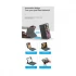 Wiwu Combo Touch Bluetooth Grey Keyboard & Magnetic Case with Touchpad & Pen Slot for iPad 10.2, 10.5, 10.9, 11 & 10.9 (2022) Inch