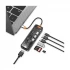 Wiwu Cyber Hub 7 In 1 CB007 Type-C Male to HDMI, Tri USB, Type-C (PD), SD & TF Female Cable / Converter / HUB Price in BD