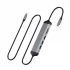 Wiwu WIWU Dual Type-C Male to HDMI, USB, SD, TF Female Type-C Converter