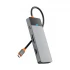 Wiwu Linker Series Hub A921HV Type-C Male to HDMI, VGA, Tri USB, Dual Type-C, SD & TF Female Cable / Converter / HUB in BD