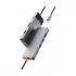Wiwu Linker Series Hub A921HV Type-C Male to HDMI, VGA, Tri USB, Dual Type-C, SD & TF Female Space Gray Multiport Converter