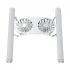 WiWU S400 Pro Folding Adjustable Aluminum Silver Laptop Stand with Cooling Fan