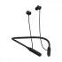 Wiwu Soundcool Black Bluetooth Neckband Earphone #GB-01