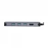 WiWU WIWU Type-C Male to HDMI Tri USB 3.0 2.0 SD TF LAN 3.5mm Audio Female Type-C Converter in BD