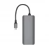 Wiwu WIWU Type-C Male to Hexa USB, Type-C, SD/TF, HDMI, Lan & 3.5mm Audio Female Type-C Converter Price in Bangladesh