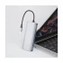 WIWU Type-C Male to Hexa USB, Type-C, SD/TF, HDMI, Lan & 3.5mm Audio Female Type-C Converter Price in BD