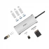 Wiwu WIWU Type-C Male to Tri USB, SD, TF & LAN Female Type-C Converter in BD