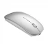 Wiwu Wimice Lite Wireless Silver Rechargeable Silent Mouse #WM101-C