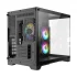 Xtreme M500B Mid Tower (Tempered Glass) Black Gaming Desktop Casing With 3 ARGB Fan
