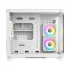 Xtreme M500W Mid Tower (Tempered Glass) White Gaming Desktop Casing With 3 ARGB Fan