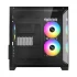 Xtreme S270B Mid Tower ATX Black Gaming Desktop Casing With 3 ARGB Fan