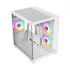 Xtreme S270W Mid Tower ATX White Gaming Desktop Casing With 3 ARGB Fan