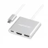 Yuanxin X-3215 Type-C Male to HDMI, USB & PD Female Type-C Converter