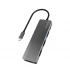 Yuanxin X-80505B Type-C Male to Tri USB, HDMI & PD Female Type-C Converter