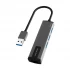 Yuanxin X-3518A USB Male to Tri & LAN USB Converter