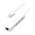 Yuanxin X-2562 USB Male to Tri & LAN Female Cable / Converter / HUB