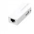 Yuanxin X-2562T Type-C Male to Tri USB & Lan Female Cable / Converter / HUB in BD