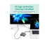 Yuanxin X-3402 Type-C Male to HDMI, VGA, USB & PD Female Sliver Multiport Converter #X-3402