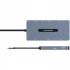 Yuanxin X-80311 Type-C Male to HDMI, VGA, LAN, Tri USB 3.0, 2.0, 3.5mm, TF, SD & PD Female Cable / Converter / HUB Price in Bangladesh