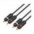 Yuanxin YAX-011 3RCA Male to Cable / Converter / HUB