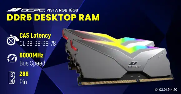 OCPC PISTA RGB 16GB