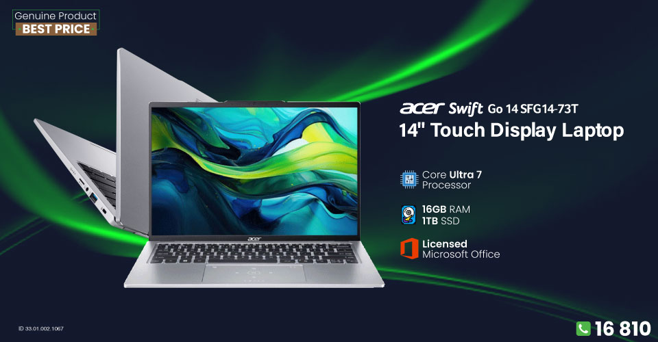 Acer Swift Go 14 SFG14-73T Intel Core Ultra 7