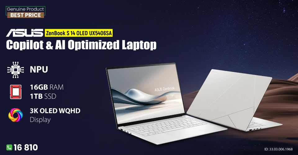 Asus Zenbook s 14 oled ux5406SA
