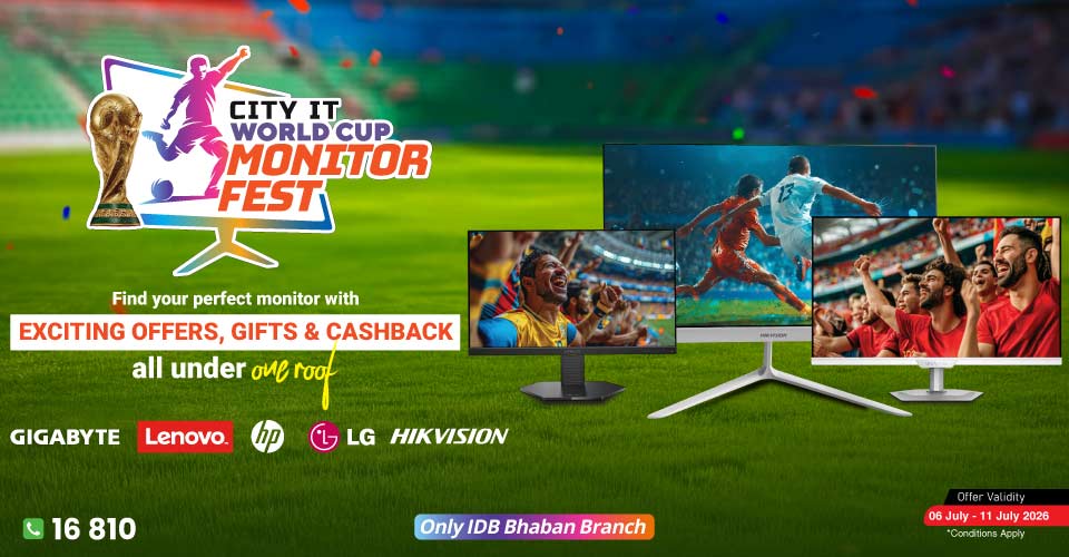 City IT Worl Cup Monitor Fest