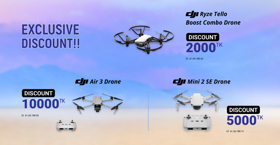 Exclusive discount -DJI Drone