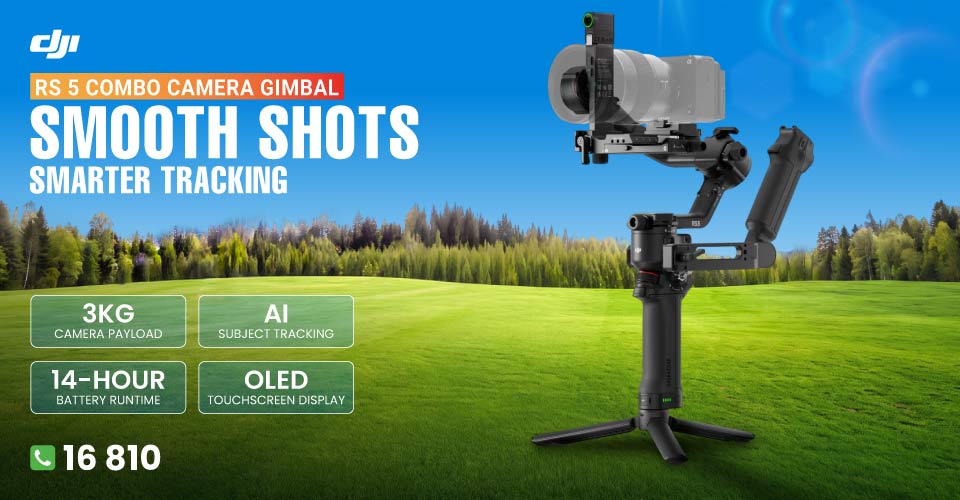 DJI RS 5 Combo Gimbal Stabilizer