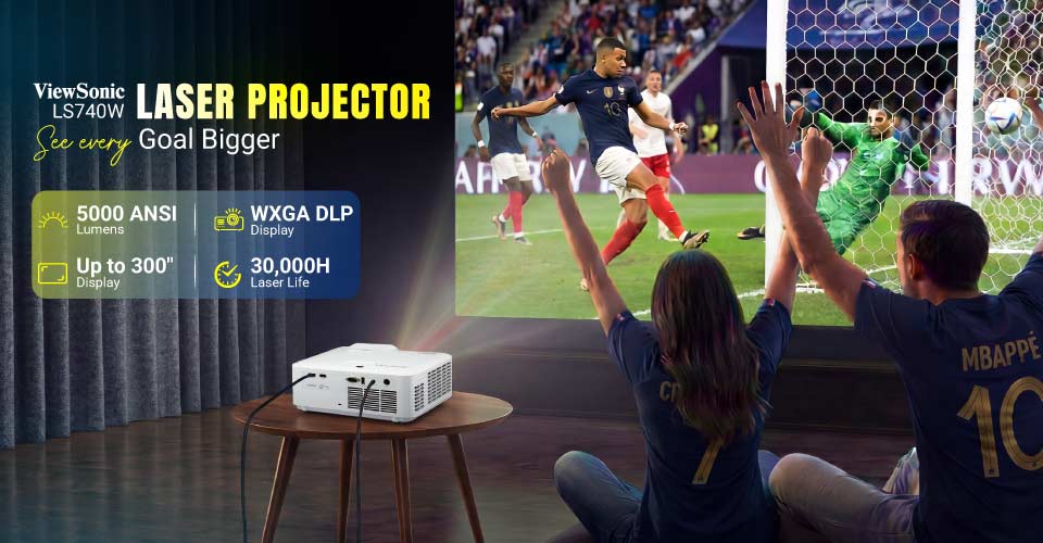 ViewSonic LS740W (5000 Lumens) DLP WXGA Laser Installation Projector