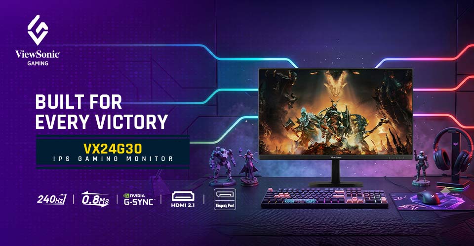 ViewSonic VX24G30 Gaming Monitor